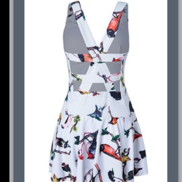 One piece bathing suit 0017 plus size tummy coverage XXL - Picture 6 of 7